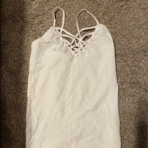 Women’s tank size small. Smoke free home